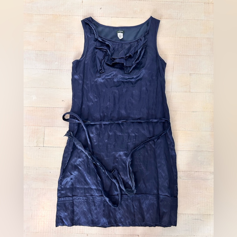 J.Crew silk/cotton dress